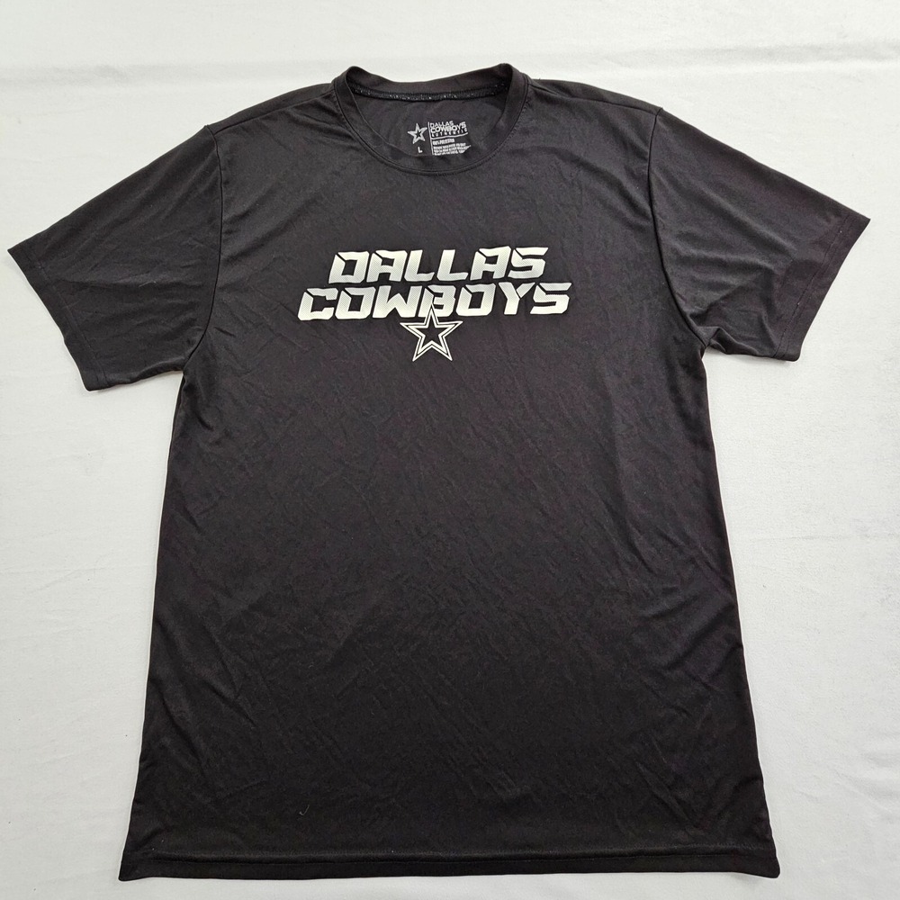Dallas Cowboys Authentic Black Short Sleeve Performance T-Shirt Men's L